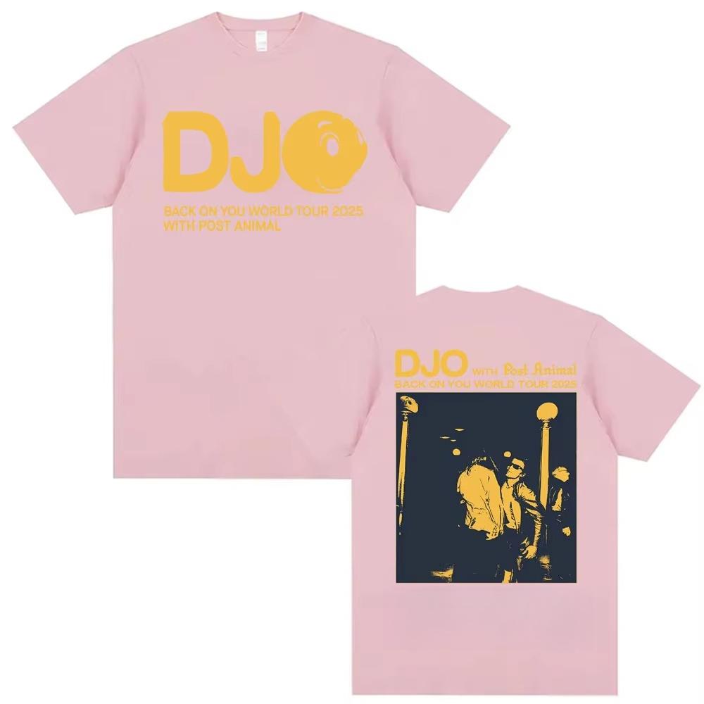 Djo Back on You World Tour 2025 Graphic Tshirts Men Women Clothing Fashion High Street Tshirt Casual Cotton casual T Shirts