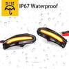 Smoked Lens Side Mirror Sequential Turn Signal Light For Toyota RAV4 XA40 4Runner Highlander XU50 Kluger Noah R80