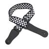 Ethnic Style Polyester Guitar Strap - Folk Classical Design, Widened Shoulder for Electric and Bass Guitars.