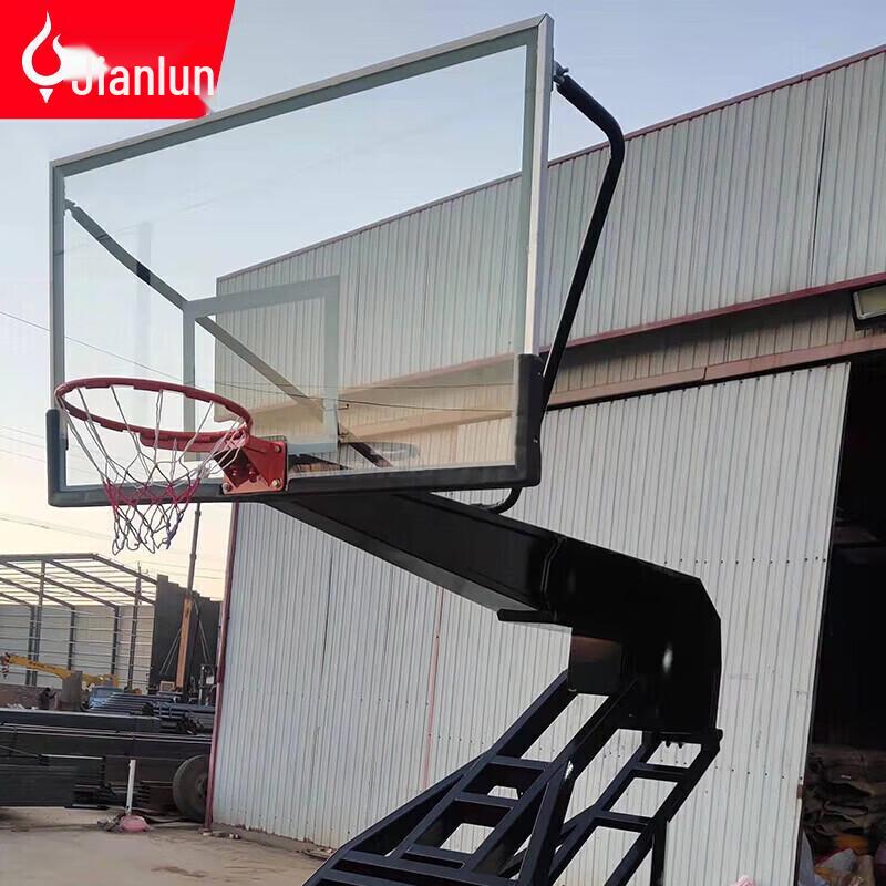 JEEANLEAN Adjustable Outdoor Basketball Hoop