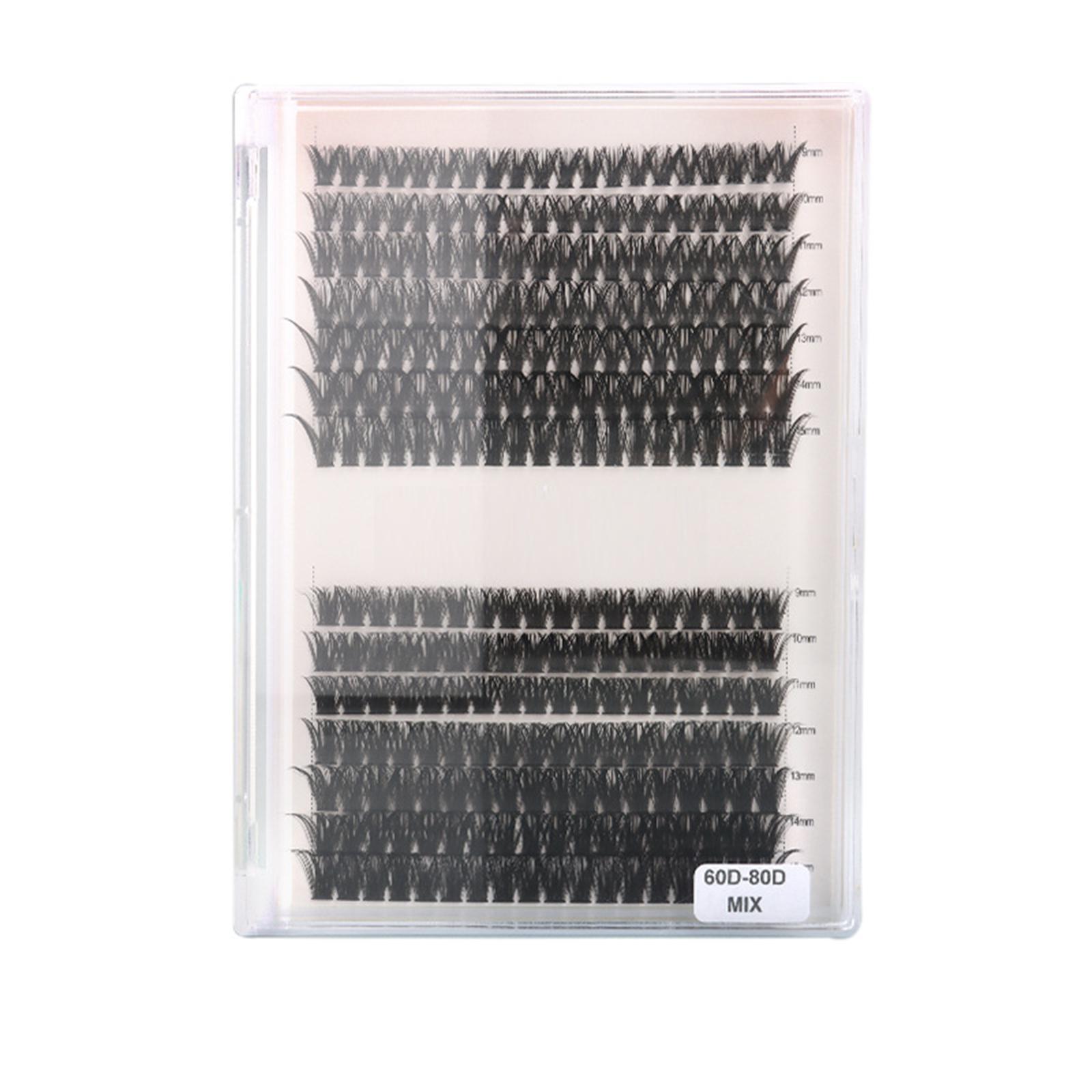 

Набор для наращивания ресниц, объемные пучки ресниц 40D/60D, завитые отдельные ресницы, щипчики для запечатывания ресниц, набор для наращивания ресниц своими руками для начинающих One Size