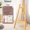 Children's Wooden Easel Art Set: Sketching & Painting Stand for Watercolors and Oils.