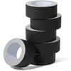 White/Black Gaffers Tape Residue-Free Matte Gaffer Tape Non-Reflective Easy Tear Floor Tape for Electrical Cord Stage Photograph