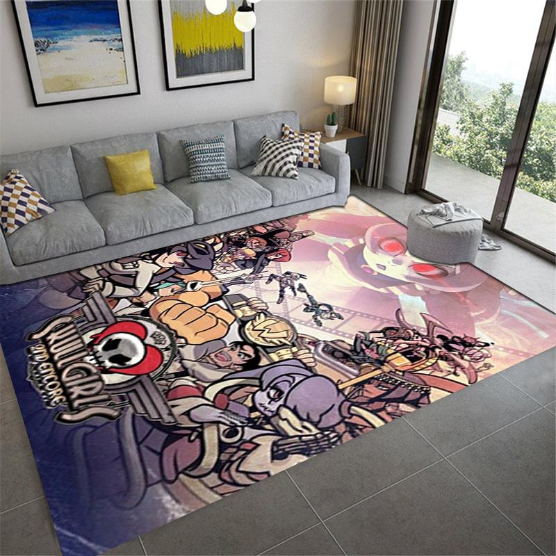 2025 New Skullgirls Carpet Rug for Living Room Bedroom Home Sofa Decoration,Kids Play Non-slip Floor Mat165