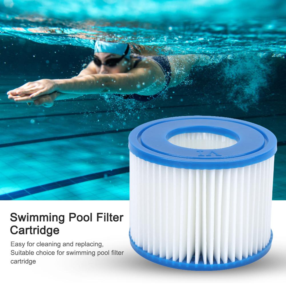FD2134 PET Fint utförande Hållbar Uppblåsbar Pool Filterpatron Delersättning