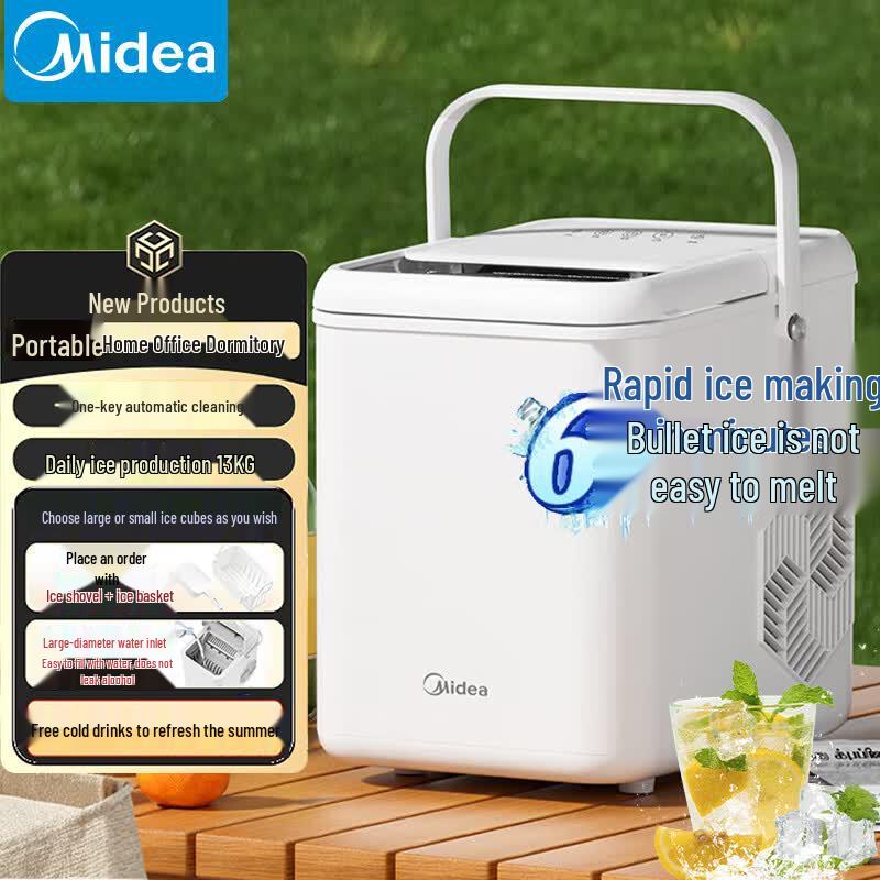 Midea Automatic Ice Maker CN plug (adapter included)