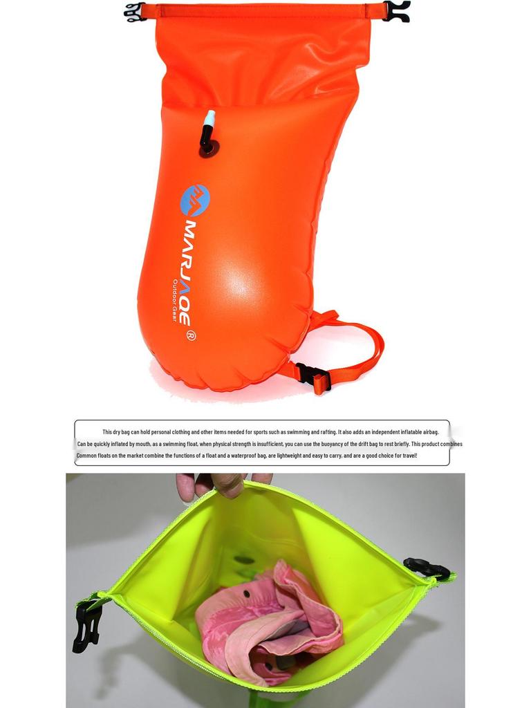 Borsa e Galleggiante Impermeabili Gonfiabili MARJAQE per Stoccaggio in Acqua