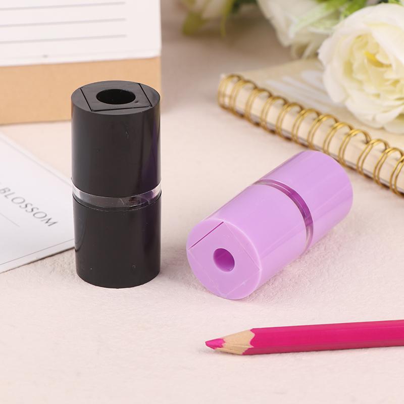 1Pcs Professional Eyebrow Pencil Sharpener Flattening Tool Knife Sharpening Drawing Line Eyebrow Pencil Sharpener Base