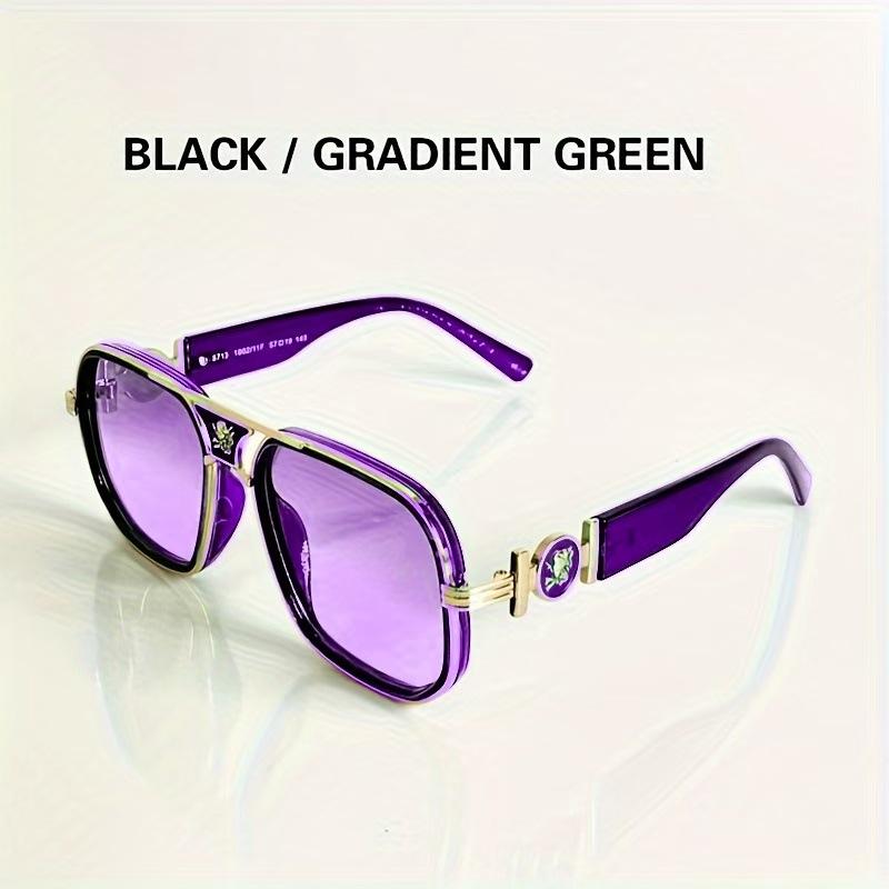 

Солнцезащитные очки Medusa с украшением на голове для мужчин и женщин, классические металлические солнцезащитные очки со средним лучом, защита от ультрафиолета