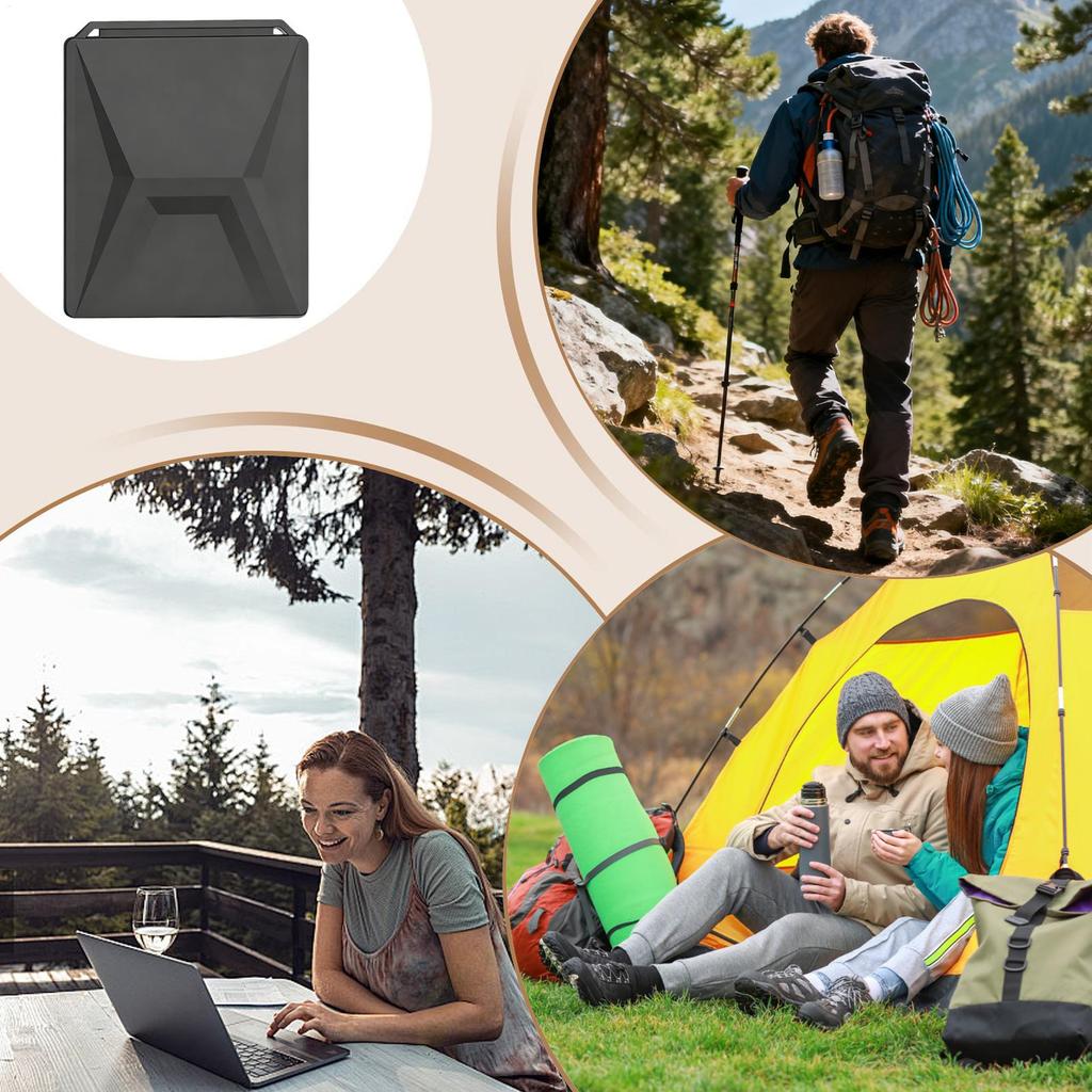 Dish Antenna Protective Cover Silicone Shell Case Anti-Drop Antenna Shell For Mountaineering Outdoor Backpacking Camping RV Car