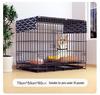 Pet Cage with Toilet for Small/Medium Dogs and Cats - Ideal for Home Use