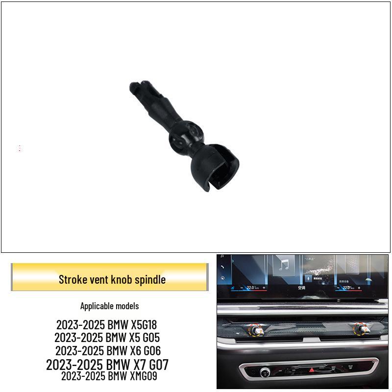 BMW X5/X6/X7 Air Vent Repair Kit: Adjustment Knob Shaft & Panel Frame