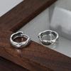 Koreanische Version von einfachen Diamantmuster Ohrhaken, Alte kleine duftende Stil Ohrringe, Ins Temperament Ohrringe, Damenmodelle