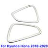 For Hyundai Kona Kauai SUV 2018-2020 Car Front Air Conditonnal Vent Cover Trim AC Outlet Panel Frame Interior Accessories