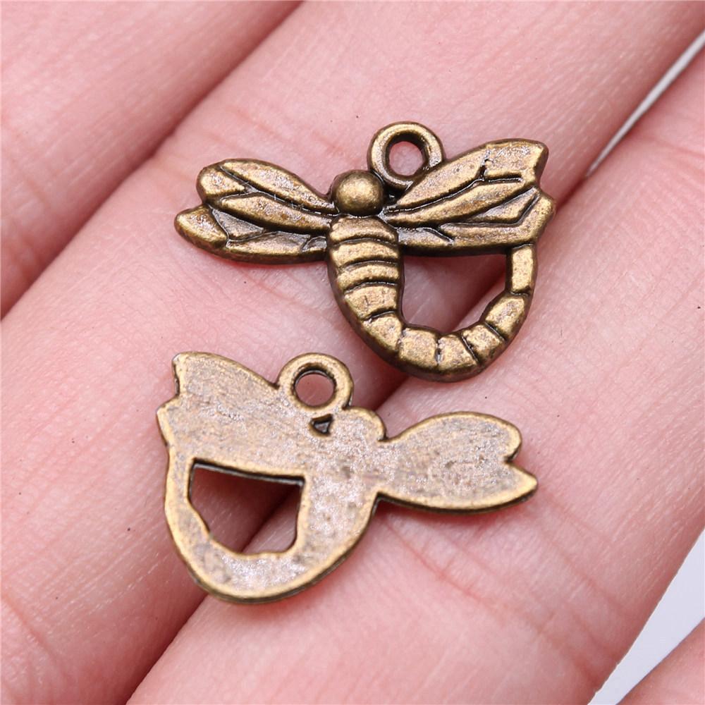 Charms Dragonfly Pendants Kids' Jewelry Materials QC045