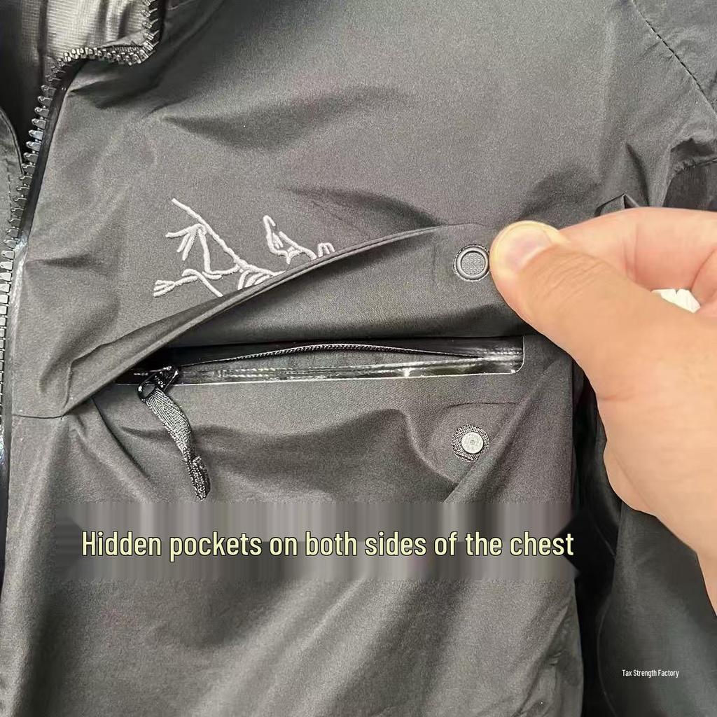 Vysoce kvalitní zimní lehká péřová bunda pro venkovní použití - Větruodolná, voděodolná, teplá a trendy pro muže i ženy