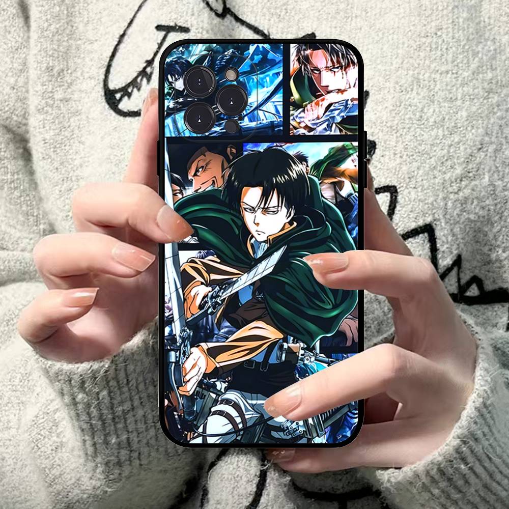 Hot Anime Attack On Titan Phone Case For IPhone 17 16 15 Plus X 14 11 12 13 Mini Pro Max Mobile Case