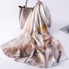 100% Silk Long Scarf Women Hangzhou Natural Silk Scarves Shawl Wraps Bufanda Headscarf Foulard Femme Print Silk Neck Scarf