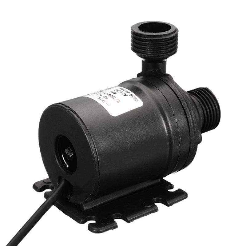 DC12V/24V Tauchpumpe Wasserdicht Tauchpumpe 5,5 M Bürstenloser Motor für Kühlsystem