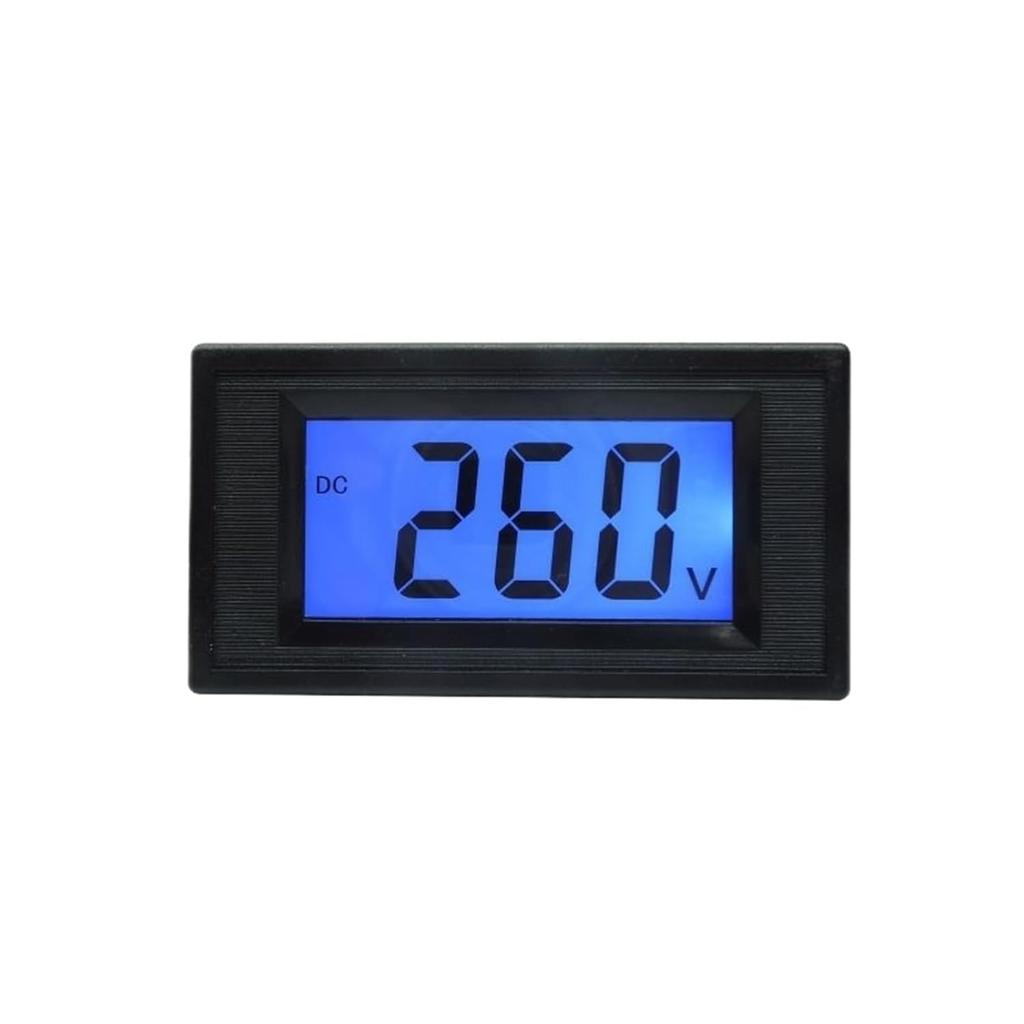 LCD Digital Voltmeter DC 200mV 2V 20V 200V 500V Voltage Meter Volt Panel Tester Volt Gauge Voltmetre Power Supply 8-12V(DC500V,Power DC or AC8-12V)