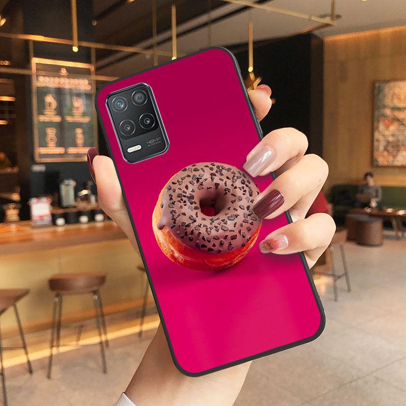 Sweet Donuts Shell Phone Cover For Oppo Realme 8Pro 6PRO 6i 7pro 9i 9pro C11 C21Y C21 C25Y C25S C3 Q3S XT Cases Coque