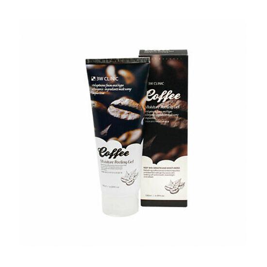 

3W CLINIC Кофейный увлажняющий пилинг-гель 180мл (3 варианта)