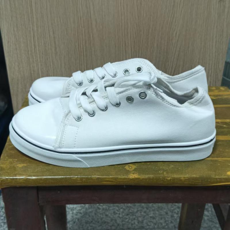 Low-top Cloth Shoes, Women's Flat Round Toe Casual Single Shoes, Student Board Shoes
