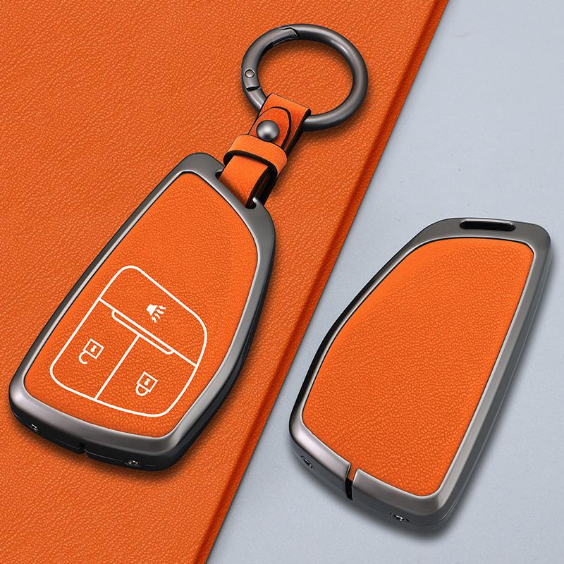 3/4/5/6 Buttons Auto Key Fob Cover Case Fit For Chevrolet Tahoe Suburban Fit For Gmc Yukon Fit For Buick Envision S Plus Avenir Metal Housing