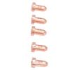 5PCS 9‑8233 Nozzle Tips Brass Cutting Torch Tip Replacement Plasma Cutter Consumables for SL60 SL100