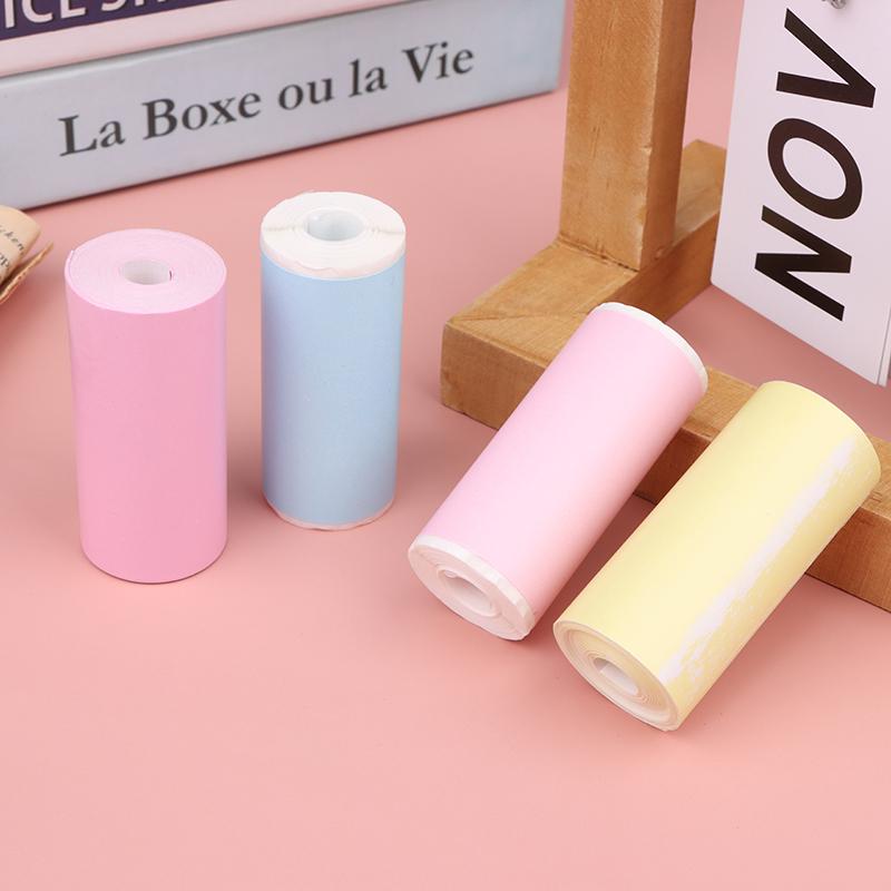 Mini Printer Paper Self-Adhesive Thermal Papers Hd Color Label Printers Photo Inkless Printing