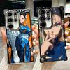 ChunLi S-Street F-FighterS Plating Phone Case For Samsung Galaxy S24 S25 FE S26 Edge S23 Ultra S22 S21 Plus S20 Anti-Fall Airaba