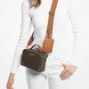 New MICHAEL KORS Canvas With Leather Shoulder Bag, Crossbody Bag, Handbag Small Women's Brown/Acorn 32F3G9EC5B-252