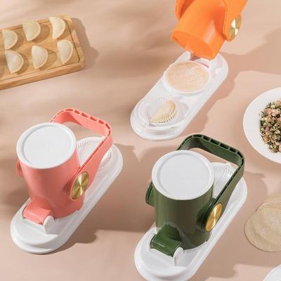 New Wooden Pile Type Press for Household Lazy People To Make Dumpling Molds Light Luxury Multifunctional Dumpling Making Tool