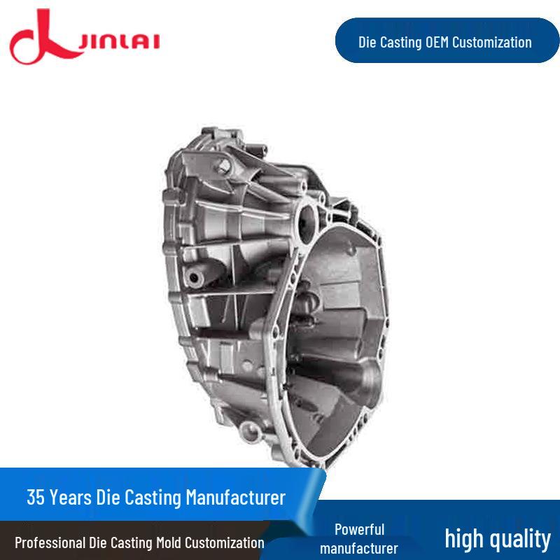 High-Quality Aluminum Alloy Die-Cast Gearbox Housing with Surface Treatment