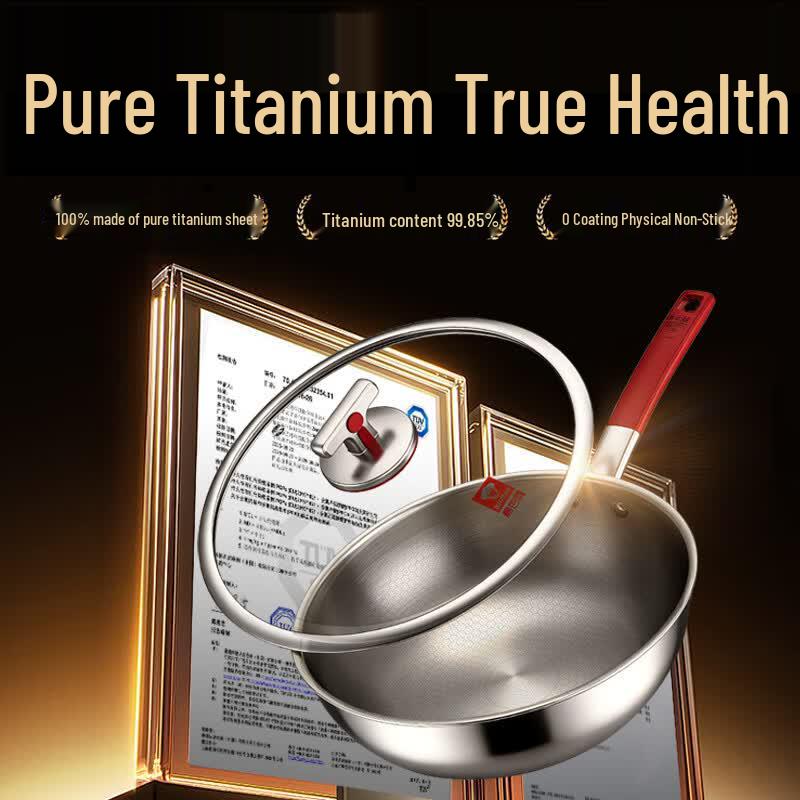 KOBACH Pure Titanium Non-stick Wok