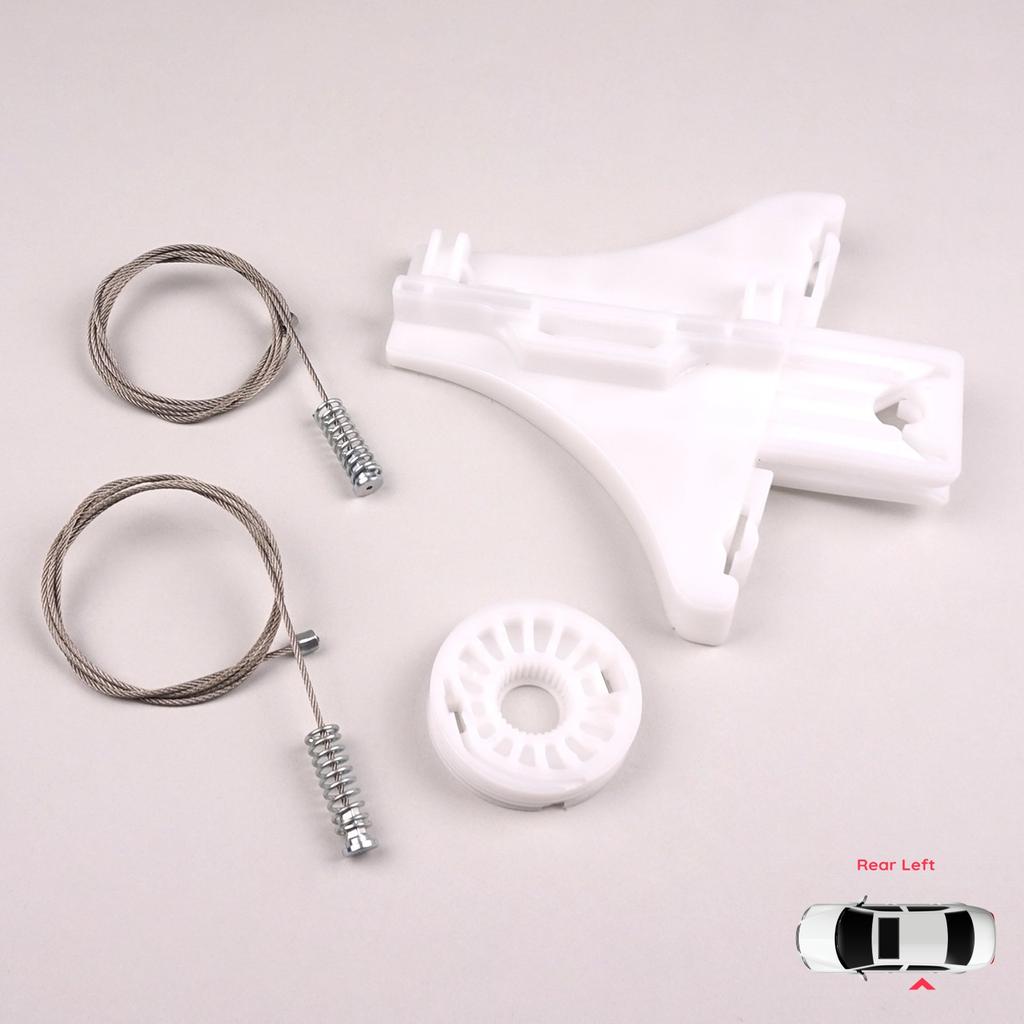 BWR620 Sada na opravu elektrického stahování oken Zadní levé dveře pro VW Golf MK4 1997-2006 Jetta Bora A4 1J 1998-2006 4/5 dveří 1J4839461