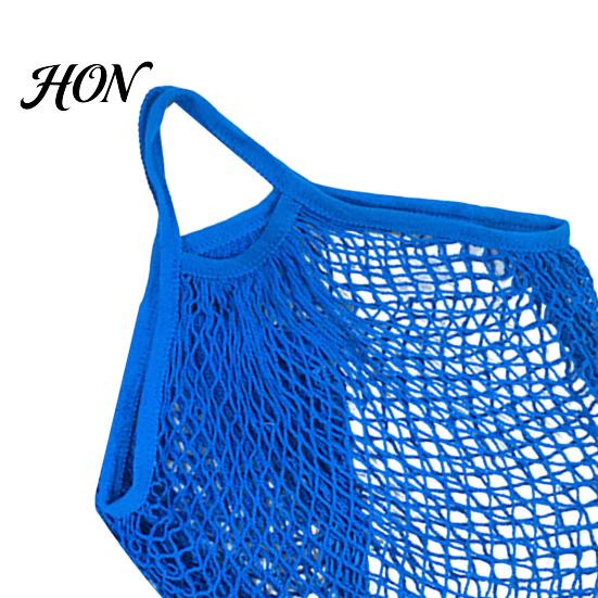 Heavy Duty Reusable Grocery Totes Cotton Mesh Bag, Eco Friendly Foldable String Lightweight Portable Handbags for Fruits Vegetables And Daily Shopping