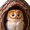 9Pcs/Set Christmas Tree Pendant Animal Hanging Ornament 2D Acrylic Owl Dog Panda Pattern Xmas Tree Decoration