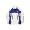 Li Ning Blok Kolorów Odblaskowa Luźna Kurtka Sportowa Unisex Odzież Wierzchnia Off-White AFDU271-3
