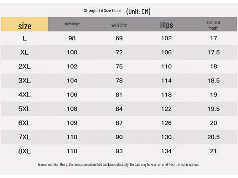 JEEP SPIRIT Men's Loose Fit Straight Leg Casual Sports Pants