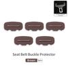 Car Sticker 2025 Hot Silicone Car Seat Belt Buckle Cover For BMW G30 G20 F30 F10 G01 X1 X2 X3 X4 X5 X6 X7 Anti-Scratch Auto Safe
