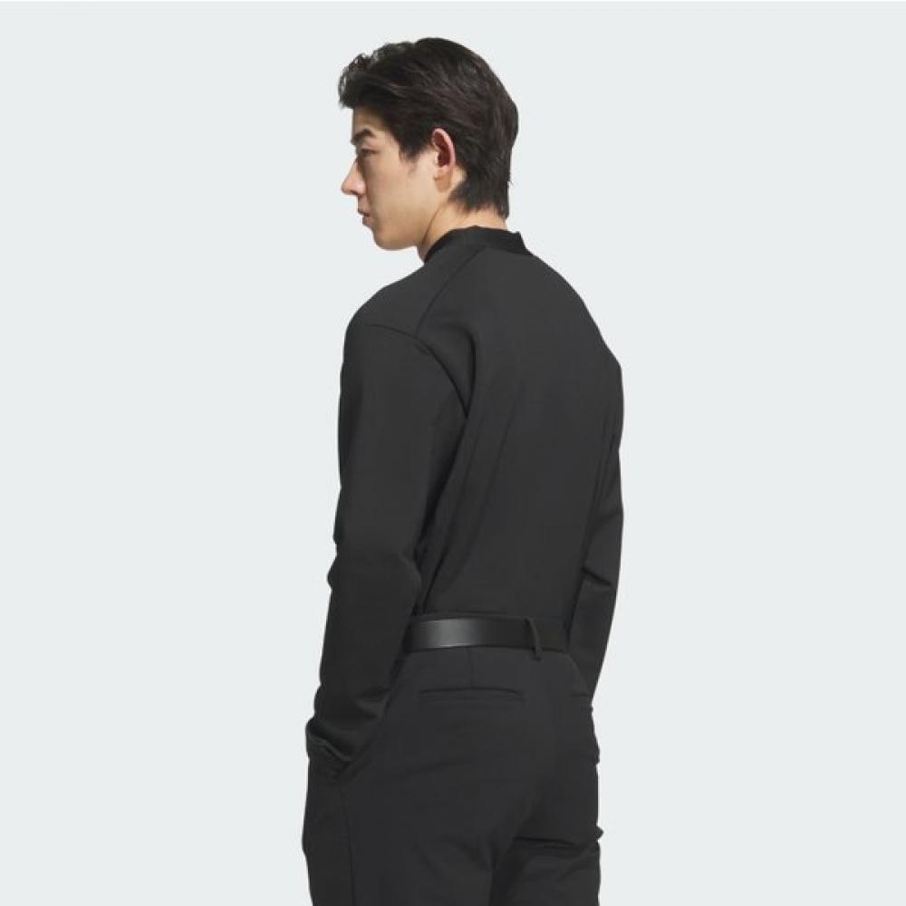 Adidas 25fw Men S Cold Ready Three Stripe lS Mock Neck Shirt Jn1230