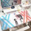 XXL HD Print Keyboard Pad Large Size Anime Mouse Pads Darling in The FranXX 02 Gaming Table Pad 400x900mm Big Desk Mats Zero Two