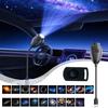 Portable USB Light Starry Sky Projection Lamp, Manual Focus Projector Light, Car Night for Vehicle Ambient Room, Romantic Starlight Lights Lamp