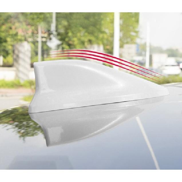 Fit For 2018-2020 2021 Toyota Camry White Shark Fin Antenna Receiver Cover Trim
