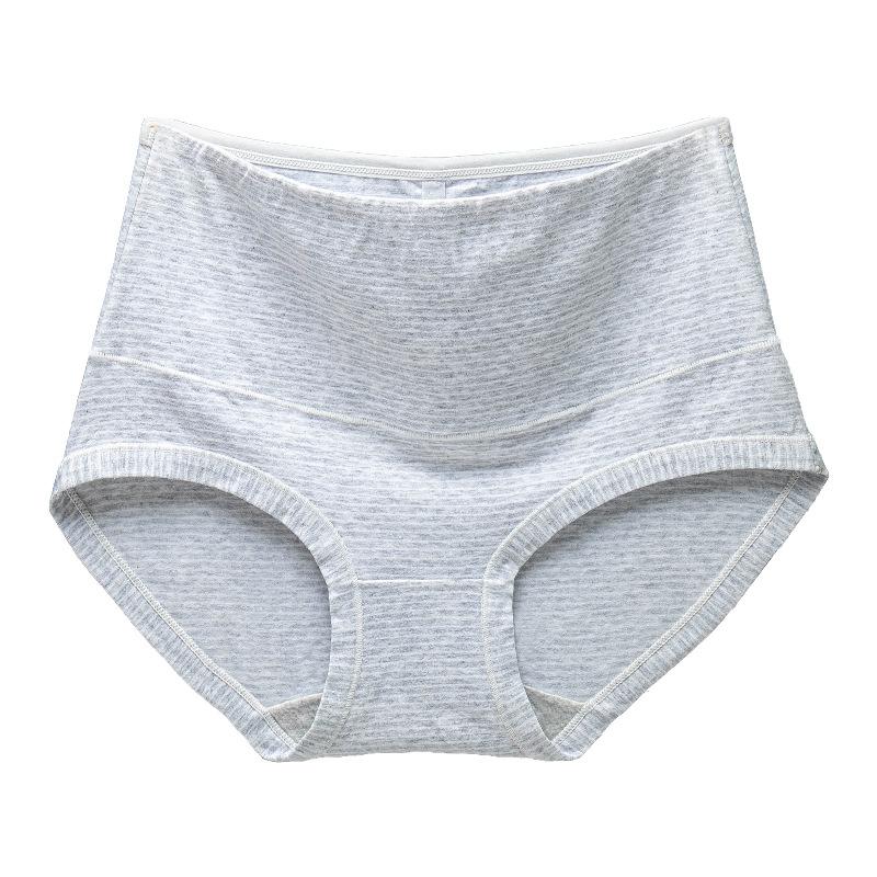 Women's Underwear Colourful Cotton High Waist Sexy Tummy Control High Elasticity Breathable Butt Lift Cotton Crotch Women's Triangle Panties