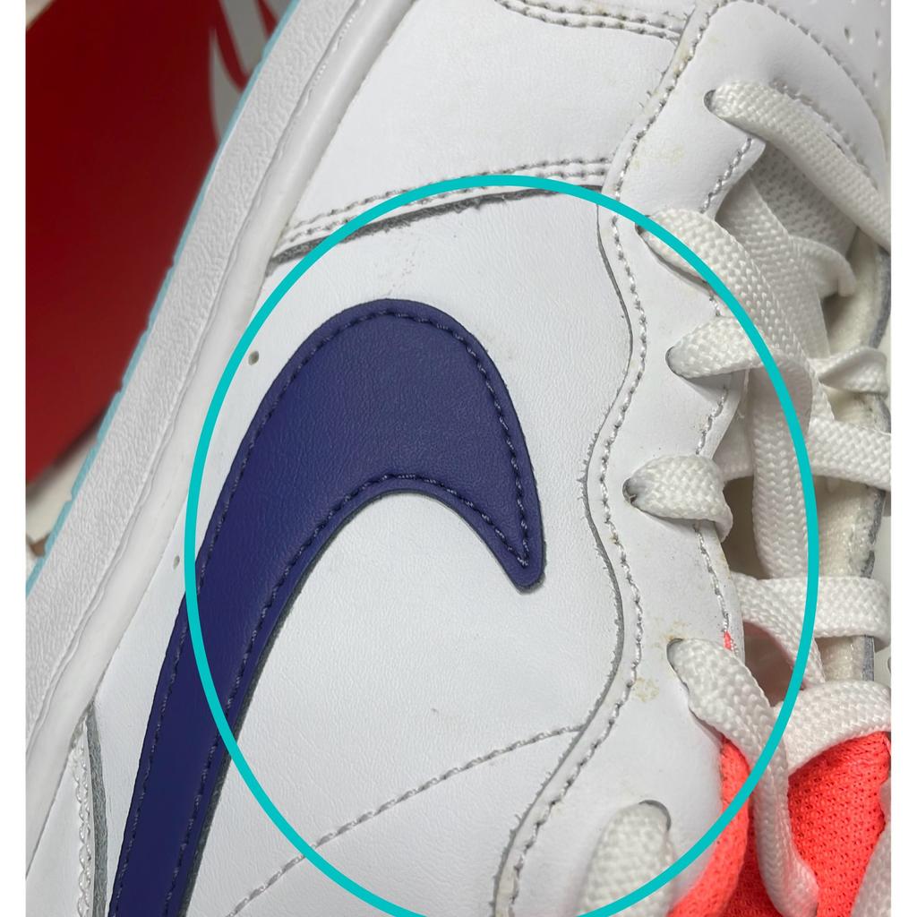 Pre-owned NikeCourt Borough 2 GS BQ5448-112-P26094459196753