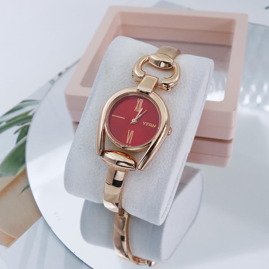 Simple Women's Wristwatches Stainless Steel Strap Small Dial Fashionable Exquisite Quartz Watches for Woman Relojes De Mujer
