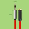 3.5mm Speaker Phone Headphone Extension Cable Aluminum Alloy Audio Cable Male To Female Connection