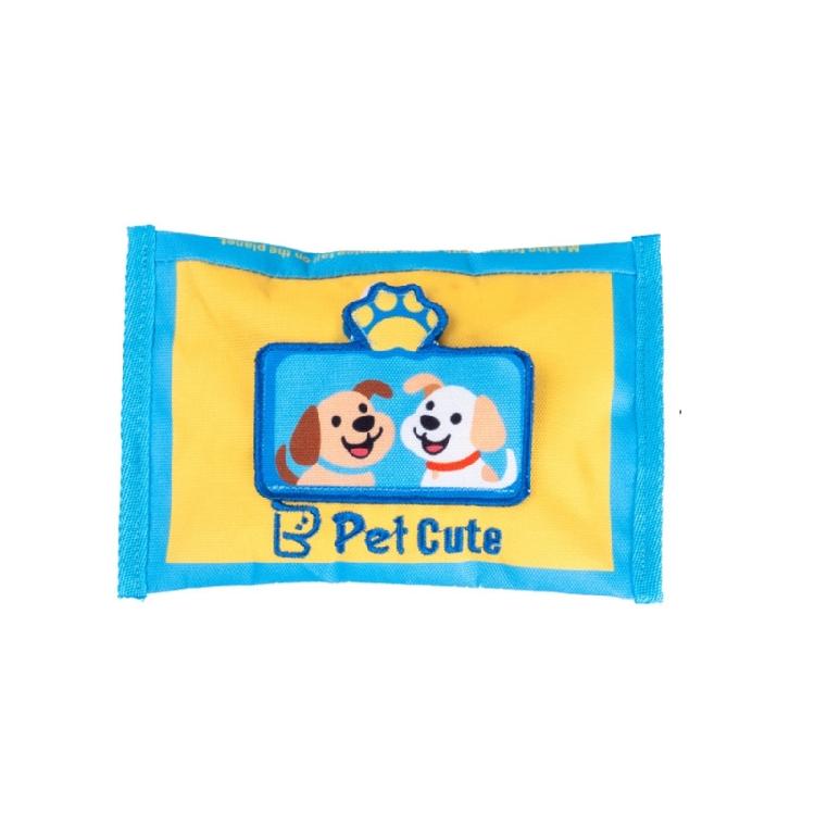 Fun Wet Wipes Treats Feeder Sniffing Training Toy For Dog with Noise Maker And Reward Pouches Enhancing Cognitive Skill